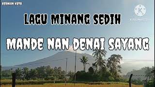 Lagu Minang Sedihindah Nya Pemandangan Alam Nagari Jaho chanel Herman Koto