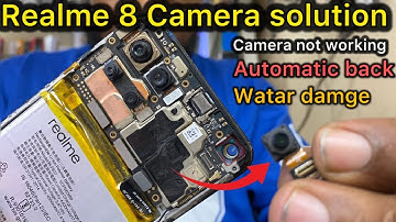 Realme 8 camera not working solution | camera automatic back problem fix