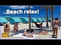 【4K】WALK Hollywood beach Broadwalk FLORIDA USA 4k video HDR