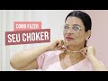 Choker de miçangas em 5 minutos