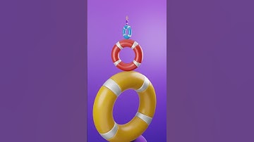 Rubber Tube Infinite #satisfyingvideo #shorts