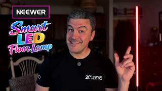 NEEWER NF01 Smart LED Floor Lamp Review: The Ultimate Studio Vlogging Light.