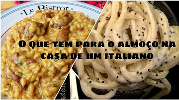 Quanto custa um almoço na Itália?