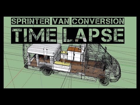 Our 2005 Sprinter Van Conversion Timelapse - YouTube