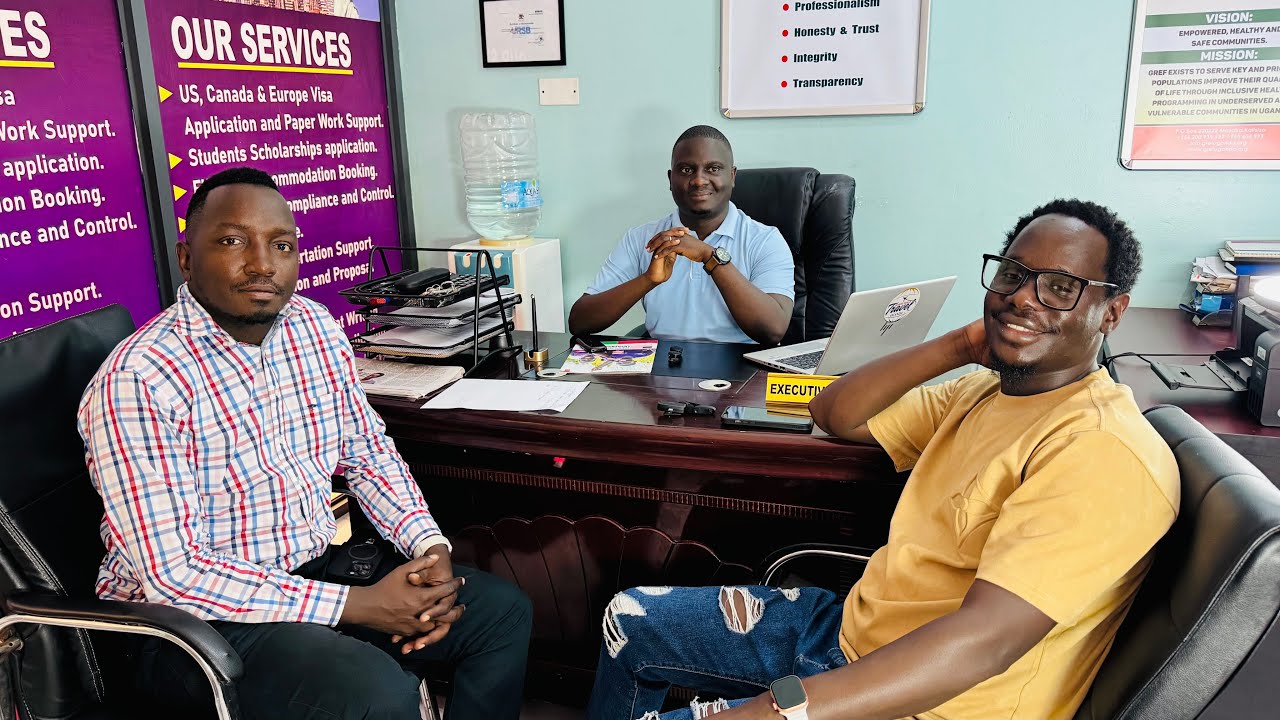 Traveling to USA at 5m only 😇 Shalom And Frank Ntambi say goodbye to Uganda