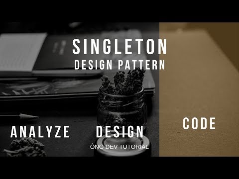 Video Singleton Design Pattern: Code và chống lỗi cho multi... - youtube