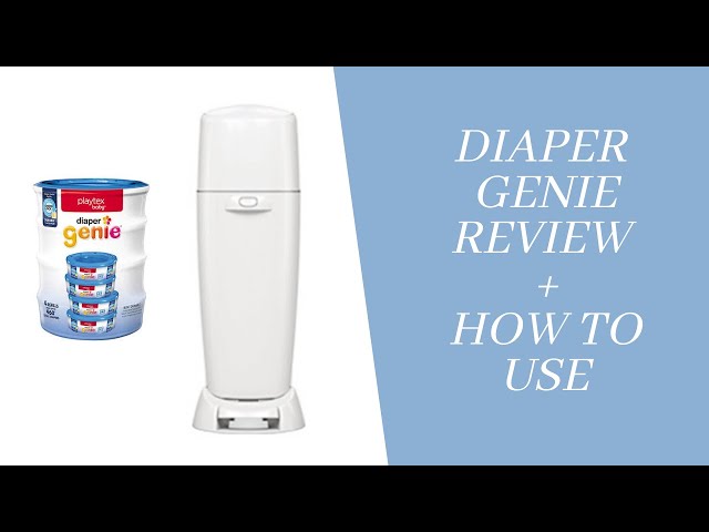 How to use Diaper genie essential - como usar el contenedor de