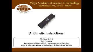 EC 305 - Module 4 (Arithmetic Instruction Set)
