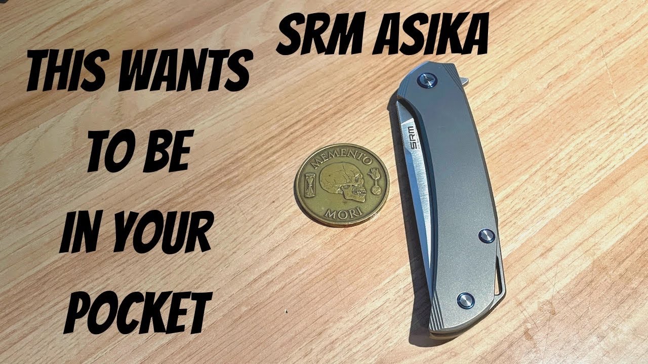 SRM ASIKA | INTERESTING EDC FOLDING KNIFE