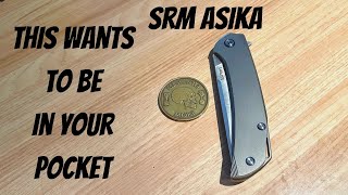 SRM ASIKA | INTERESTING EDC FOLDING KNIFE