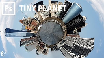 Create a Tiny Planet in photoshop - Tutorial Photoshop