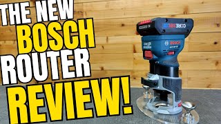 The Brand New BOSCH Cordless Router!! - Full Review