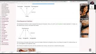 String in java, String list of Methods, The difference between Equals(),== operator and Compare To()