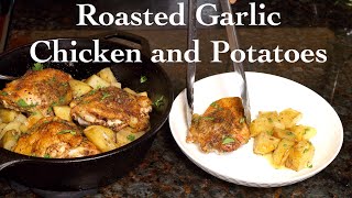 Roasted Garlic Chicken and Potatoes Recipe - Easy Chicken and Potatoes Recipe | AnitaCooks.com by AnitaCooks 1,761 views 8 months ago 5 minutes, 31 seconds