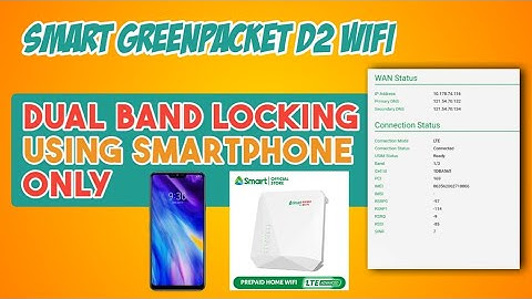 Smartbro D2 Dual Band Locking using Smartphone