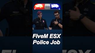 FiveM ESX Police Job 🔥 für deinen FiveM Server  #fivem  #gta5  #police