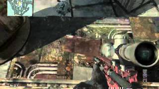 MW3 QuickScoping on Face Off 2v2 Online