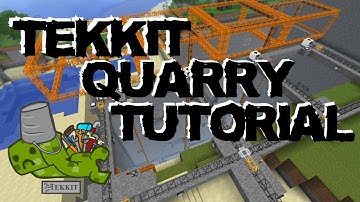 Tekkit - Quarry Tutorial