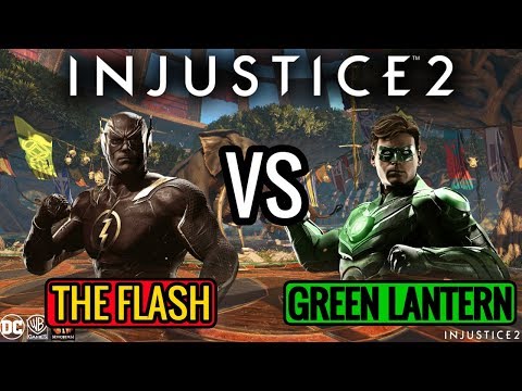 INJUSTICE 2 - GODSPEED (FLASH) VS GREEN LANTERN ONLINE!