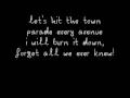 Death in the park ft. Hayley Williams - Fallen [lyrics]