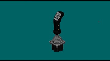 Full View: Custom Joystick with Dual Axis Fingertip Joystick