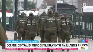 Policía copa Estación Central para ahuyentar mafias de ambulantes | Tu Día | Canal 13