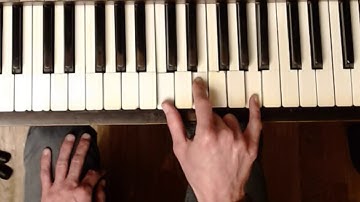 Across the Universe - Piano Tutorial Verse “line 1” RIght Hand in The Key of C