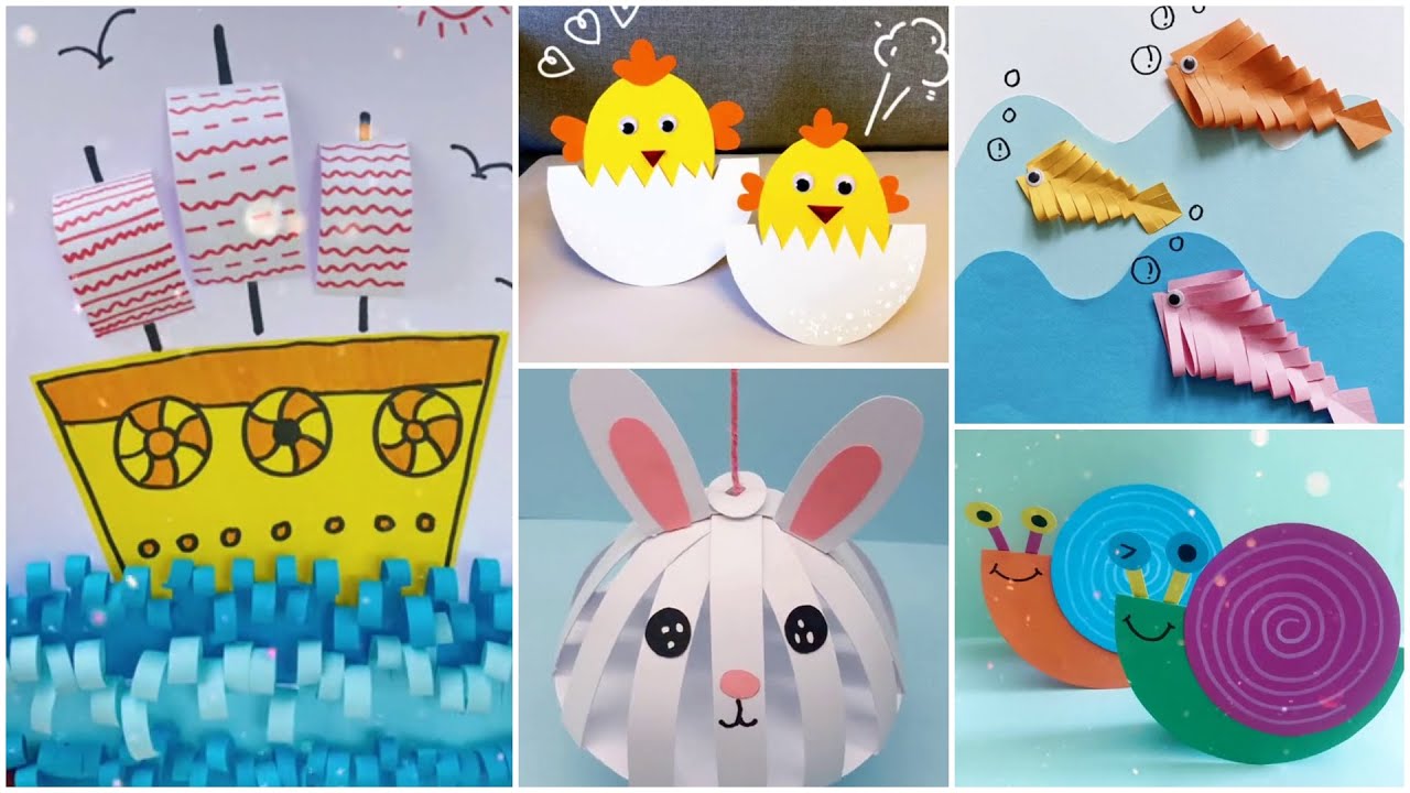 Simple Craft Ideas For School Projects Kids Craft Ideas Best Paper 