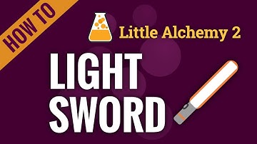 How to make a LIGHT SWORD in Little Alchemy 2