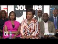 Les 100 jours du Gouvernement avec Armande LONGO Épse MOULENGUI, Ministre des  Affaires Sociales...