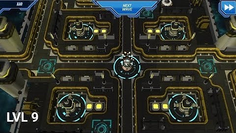 Sci-Fi Tower Defence Module TD lvl 9