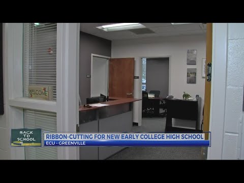 Ribbon-cutting held for new Innovation Early College High School