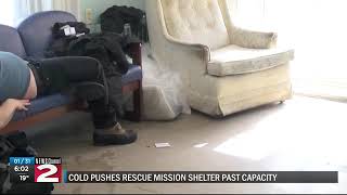 Extreme cold pushes Utica Rescue Mission over capacity