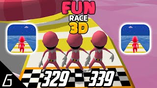 Fun Race 3D Gameplay - Levels 329 - 339 + Bonus (iOS - Android) screenshot 3