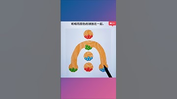 Digging and sorting to synthesize big balls #shorts