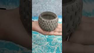 DIY Mini Pot Painting Decor| Quick easy diy pot| ❣️ shots video pot diy  ideas beautiful  ?