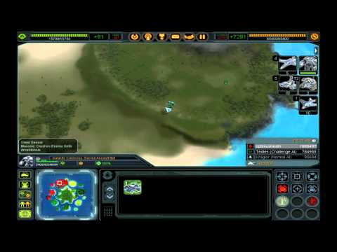 NUKE TEST ON GALACTIC BOT SUPREME COMMANDER