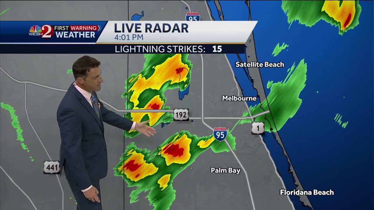 More rain, storms move across Central Florida on Tuesday afternoon ...