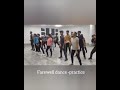IITP Civil Farewell dance- practice