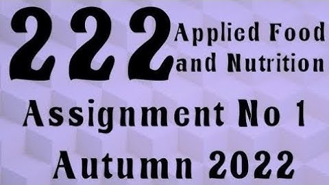AIOU Code 222 Solved Assignment No.1 Autumn 2022 #aiou #aiousolveassignments
