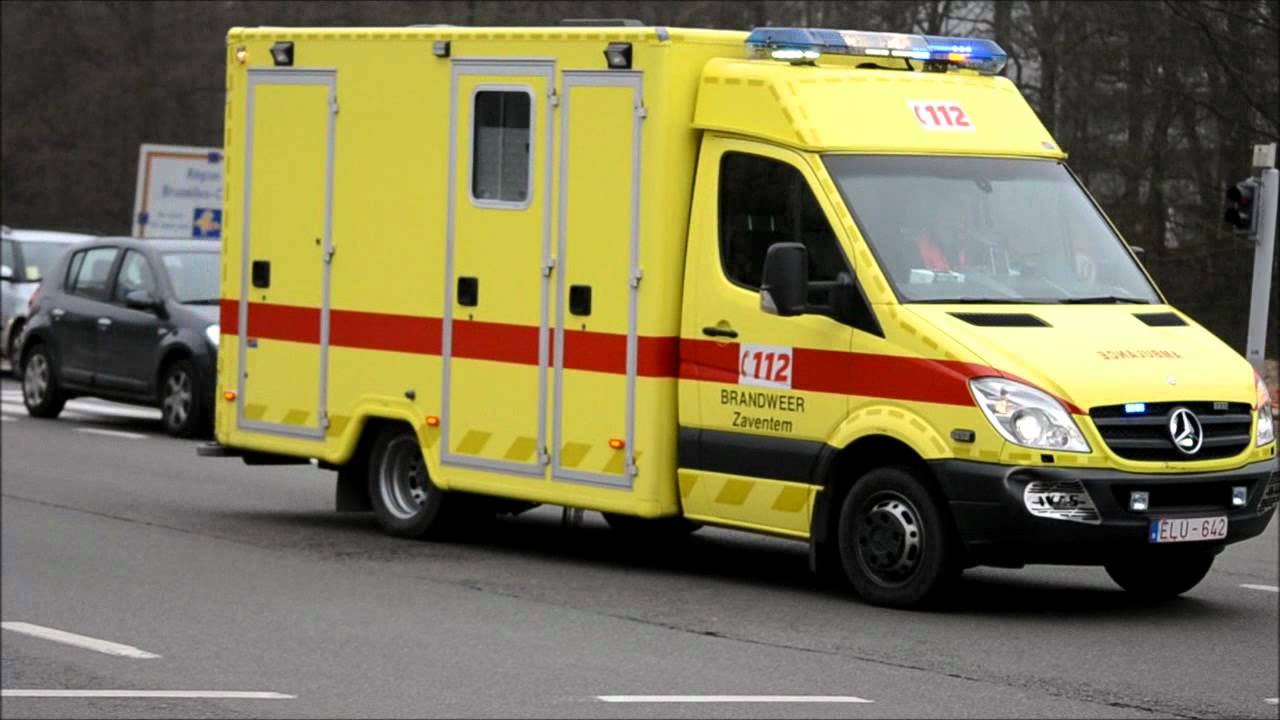 Brandweer Zaventem :Interventie  Ambulance 2