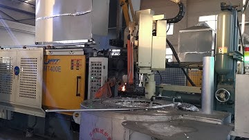 Die Casting Automatical Running with Yomato Die Casting Machines MT400