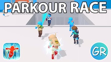 Parkour Race Gameplay  All Levels Gameplay Android, iOS |  walkthrough Parkour Race