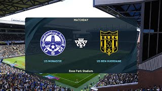US Monastir vs US Ben Guerdane (23/06/2023) Tunisian Ligue Professionnelle 1 PES 2021