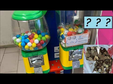 Сколько приносит автомат по продаже жвачки и/или игрушек - реальные цифры!