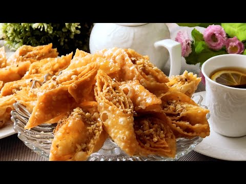 НЕЖНАЯ, ХРУПКАЯ И ВОЗДУШНАЯ КРЫМСКАЯ ПАХЛАВА!✨//DELICATE, FRAGILE AND AIRY CRIMEAN BAKLAVA