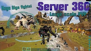 Ark Official Pvp Hero Wiping Wavecheck Center 360 Tp Huge Giga Fight