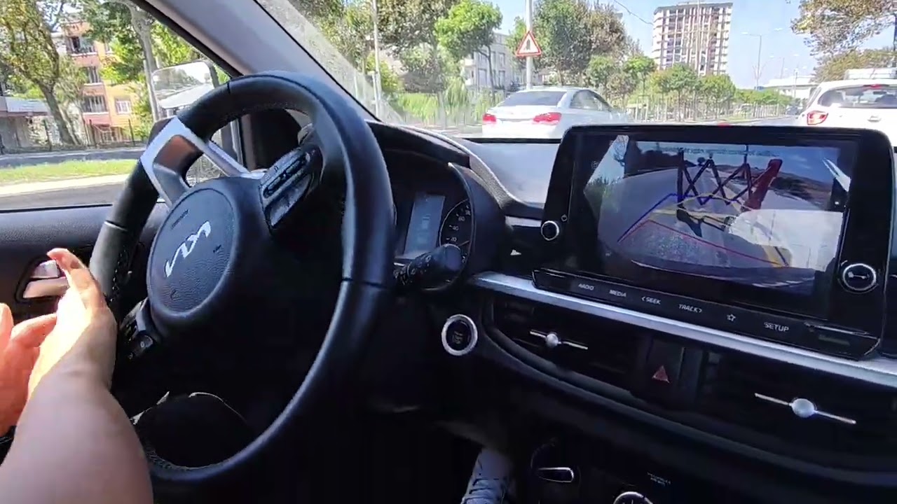(Tekerlek sarı çizgiye değmezse)Paralel park manevra videosu 🚘