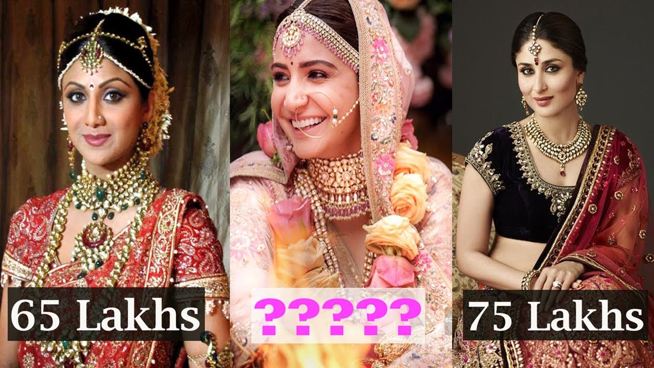 Most Expensive Wedding Dresses Of Bollywood Divas Superhit Media Presents zee cine awards