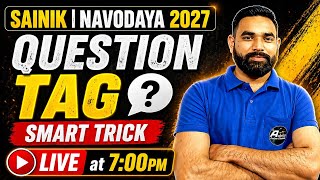 Navodaya, Sainik &amp; RMS 2027 class 6 &amp; 9 English | Question tag | best coaching | Pradeep Sir